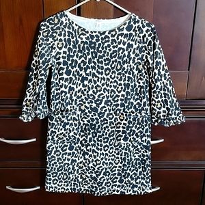 Crewcuts girls lepord dress